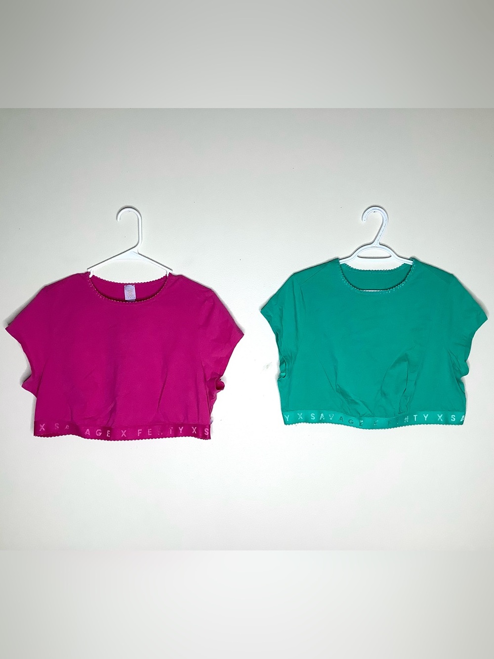 < Savage X Fenty Cotton Jersey Crop Top Bundle Plus Size 3X >